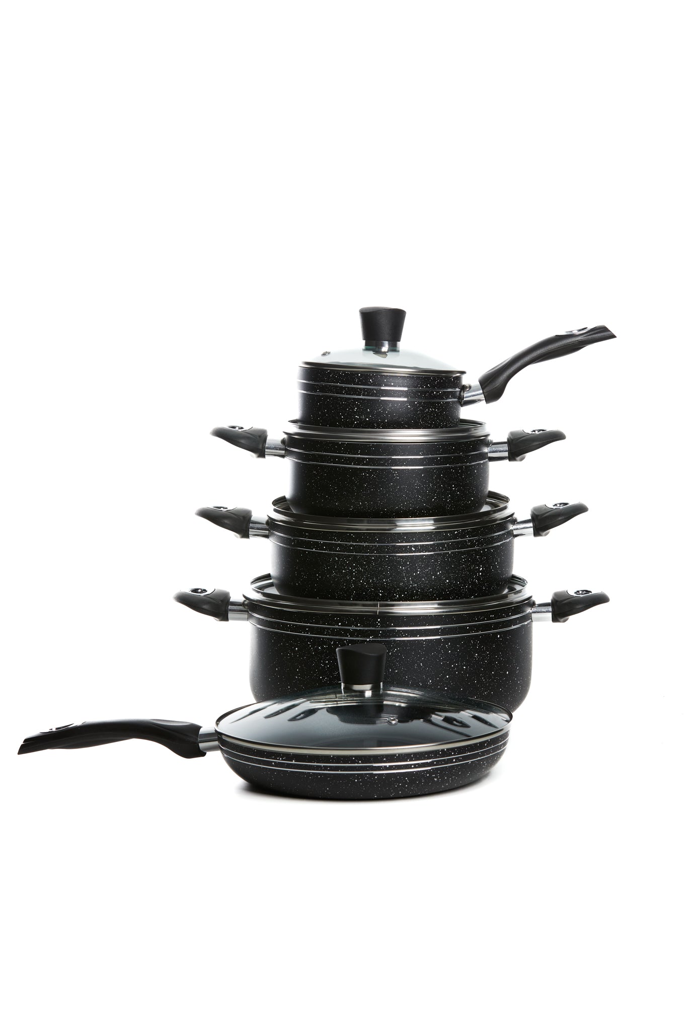 Set oale granit antiaderent, 10 PIESE, Majestic